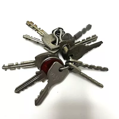 Master Key Lot Of 10 Keys - 5 Master 1 Delta 1 National 1 Freezer • $9.99