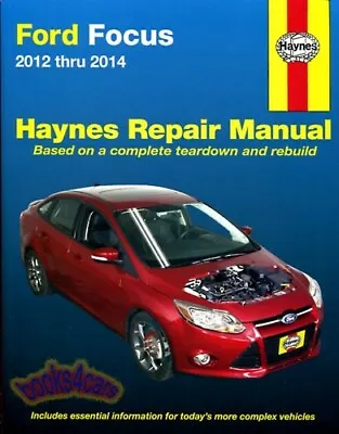 $32.95 • Buy Focus Ford Shop Manual Service Repair Book Haynes Chilton Workshop