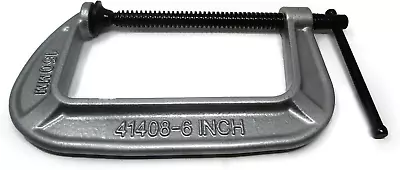 146C Carriage C-Clamp 6  Jaw Opening 3-1/4  Throat (41408) • $28.26