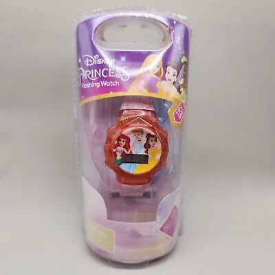 $11.99 • Buy Disney Princess Watch Digital Pink Ariel Belle Girls Kids Flashing Lights Up