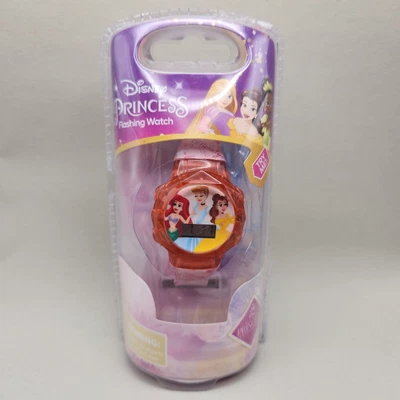 Disney Princess Watch Digital Pink Ariel Belle Girls Kids Flashing Lights Up • $9.99