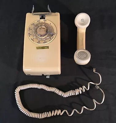 Vintage Western Electric Bell System Rotary Dial Wall Phone Untested • $24