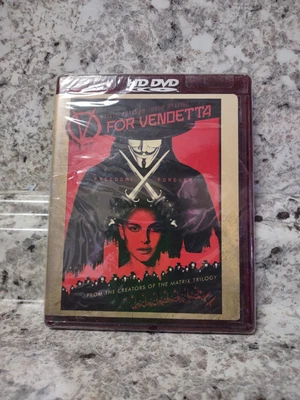 $9.49 • Buy Brand New Sealed V For Vendetta HD-DVD 2006 Natalie Portman Hugo Weaving Matrix