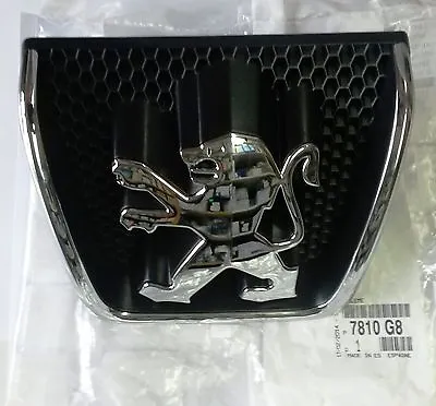 Genuine Front Grill Badge Emblem Logo For Peugeot 307 2001 - 2005 New 7810G8 • $48.92