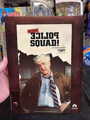 More Police Squad Working Stiffs Vol 1 Video Store Counter Display Standee • $75.71