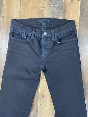 J Brand Womens Jeans 26 Black Cigarette Leg Denim Bottoms • $24.49