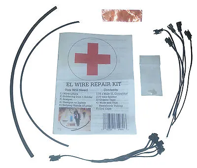 EL Wire Repair Kit - Mend And Fix Electroluminescent Neon String By Elwirecraft • £5