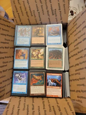 4000+ MTG Magic The Gathering Bulk: COMMON And UNCOMMONS Vintage To Standard • $59.99