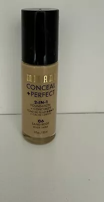 Milani Conceal + Perfect 2-in-1 Foundation + Concealer #06 SAND BEIGE • $11.39