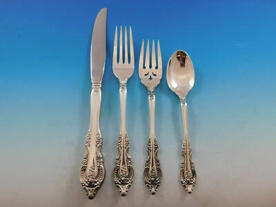 $189 • Buy Mediterranea By Oneida Sterling Silver Regular Size Place Setting(s) 4pc