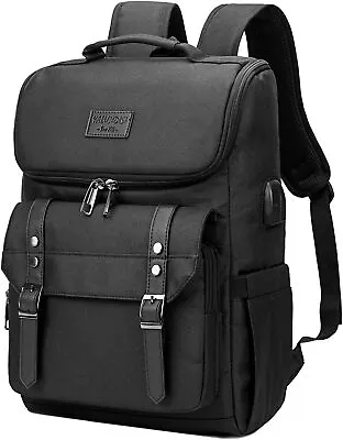 Mochila Para Laptop 15.6 Pulgadas Bolso De Mujer Hombre Portátil USB De Viaje • $40.99