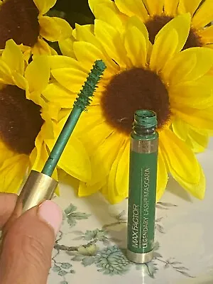 Vintage Max Factor Hollywood  Legendary Lash Mascara Striking Green  Nos • £29.92