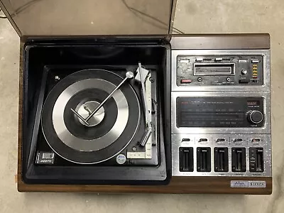 Zenith Allegro 'Wedge' JR596W- Sound System Turntable 8-Track • $300