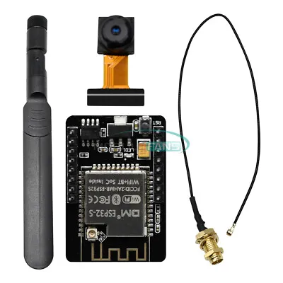 ESP32-CAM Bluetooth Development Board Enhanced Camera Module Antenna Cable Set • $7.39