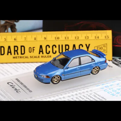 INNO64 1:64 Scale HONDA CIVIC FERIO EG9 Blue Alloy Diecast Car Model With Case • $43.99