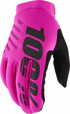 100% 10005-00009 Brisker Women's Gloves Neon Pink/Black XL • $34.50