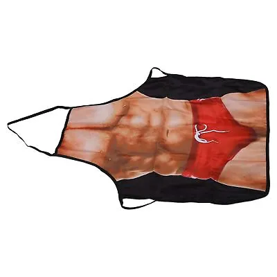 Muscle Pattern Funny Novelty Apron Kitchen Apron For Men Women Chef Waitress HOT • $11.26