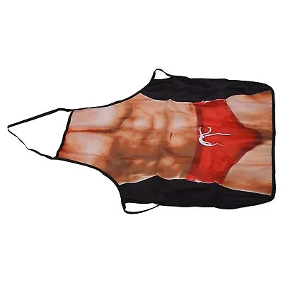 Muscle Pattern Funny Novelty Apron Kitchen Apron For Men Women Chef Waitress MG • $10.36