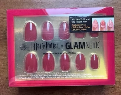 Harry Potter Glamnetic Press On Nails - Marauder’s Map • $20