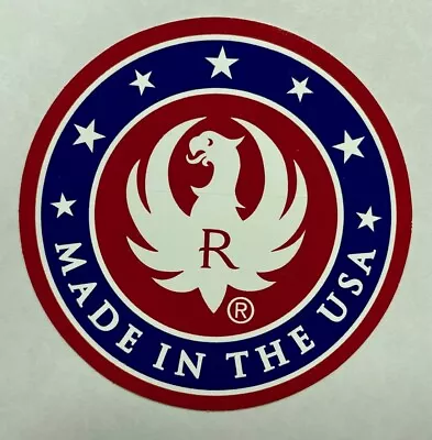 RUGER Made In USA Sticker • $7.49