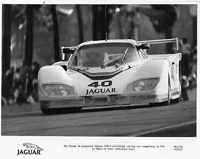 Jaguar XJR 5 Prototype Group 44 Le Mans 24 Hour ORIGINAL Press Photograph • £7.96