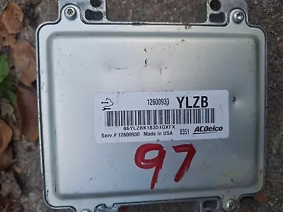 2006-09 Buick LaCrosse Engine Computer ECU ECM 12600930 YLZB • $29