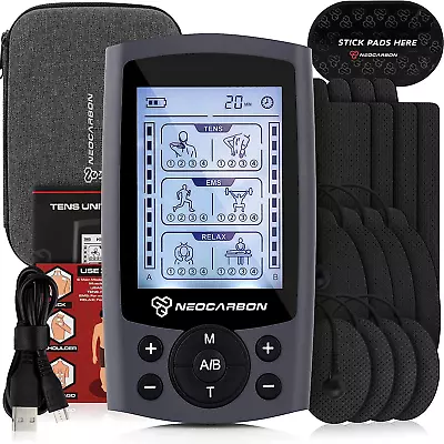 TENS Unit Muscle Stimulator Electronic PMS Pulse Massager Machine For Shock Phy • $78.57