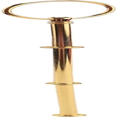 £24.19 • Buy 5 Wedding Metal Gold 3 Tier Cake Stand Handle Rods Fittings Kit