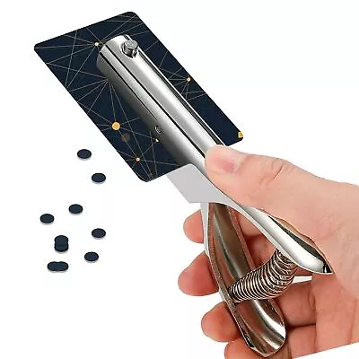 Single Hole Punch 2 Inch Reach Deep Throat Heavy Duty Hole Punch Tab Alloy Si... • $26.39