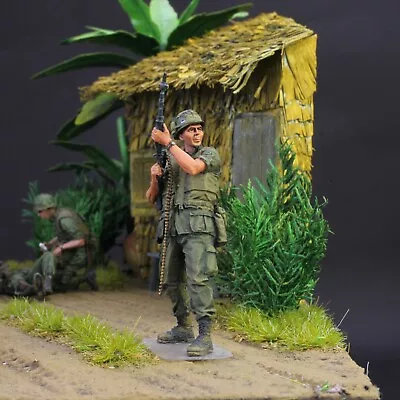 (Pre-Order) ProPainted 1:35 USMC M60 Machine Gun Soldier In Vietnam War • $39.98