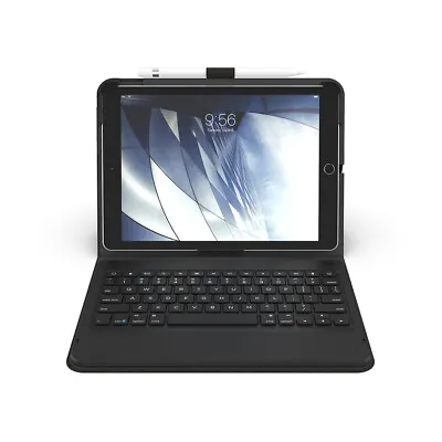 $101 • Buy Zagg Messenger Protective Folio Case/Cover W/Keyboard For IPad 10.2 7th Gen BLK