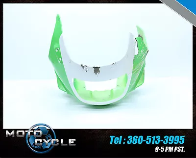 1994 Kawasaki Zx600 Zx6e Zx600e Front Upper Fairing Cowl Plastic Nose 94 K104 • $87.16