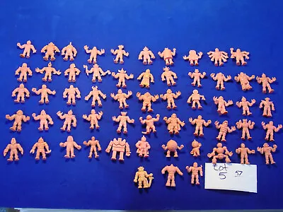 Vintage 1980's Lot Of 57 Kinnikuman Muscle Men Mattel M.U.S.C.L.E.  Figures 5 • $60