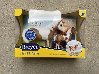 New Breyer Horse #1157 Marguerite Henry’s Misty Of Chincoteague Stormy Book Set • $40