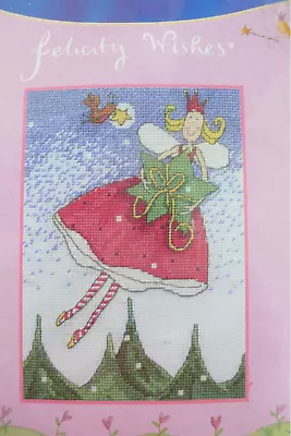 Felicity Wishes 5” X 7” Fairy Christmas Cross Stitch Kit K5496 • £7