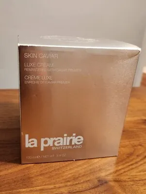 La Prairie Skin Caviar Luxe Cream Sheer 3.4 Oz / 100 Ml - SEALED IN BOX • $500