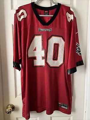 VTG 90s Nike Tampa Bay Buccaneers Mike Alstott Jersey Sz XL NFL Football - READ • $35