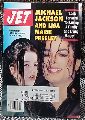 Michael Jackson Lisa Presley Racial Black Americana JET Magazine Aug 22 1994 • $10.10