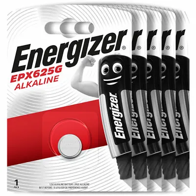 5 X Energizer Alkaline LR9 EPX625G Batteries 1.5V 625A V625U PX13 Car Key Fob • £9.79