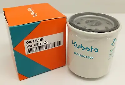 W21ESO1500 Engine Oil Filter Fits Kubota  KX015 16 18 19 & U17-3  Series • £16