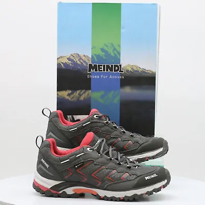 Meindl Caribe Lady Gtx Womens Goretex Shoe Uk 7 Eu 40.5 Grey Pink Rrp £165 Ja • £105.60