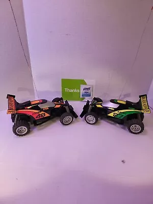 2 Tyco Mini Aero Hopper Remote Control Cars Working NO Remote Controllers  • $59.99