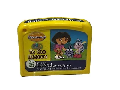 Leap Frog Dora To The Rescue My First LeapPad Preschool Cartridge ONLY • $9.08