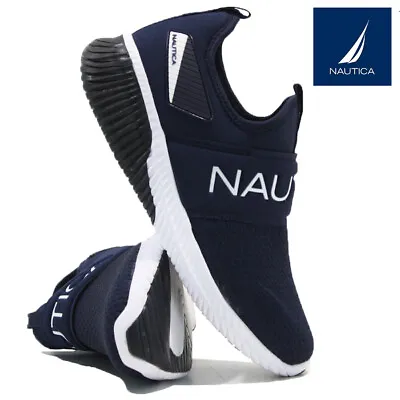 Mens Slip On Casual Walking Running Jogging Sports Gym Trainers Shoes Pumps Size • £12.95