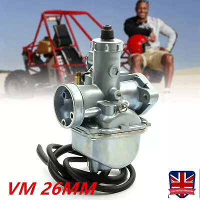 VM22 26mm Carb Carburettor Fits For Mikuni 110 125 140cc Pit Dirt Bike Dirtbike • £17.19