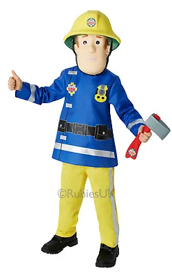 £32.99 • Buy Rubies Official Fireman Sam Halloween Boys Fancy Dress Costume M Age 5-6