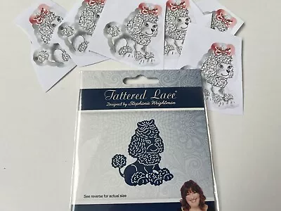 Tattered Lace Poodle Dog Die With Printouts • £3.50