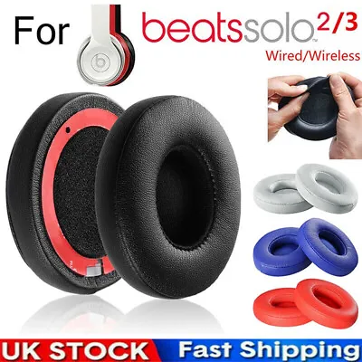 SOFT Earpads Cushions Cover Replacement Ear Pads For Beats Solo 2 & Solo 3 UK • £4.99