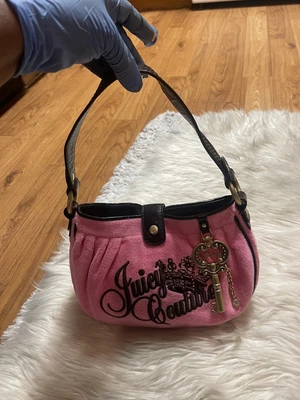$255 • Buy  Y2K Juicy Couture Crown Key Shoulder Bag