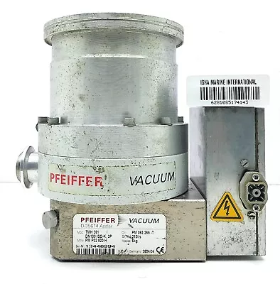 $399 • Buy Pfeiffer Vaccum TMH 261 PM063265-T Turbo Pump WIth TC 600 Power Supply 4143
